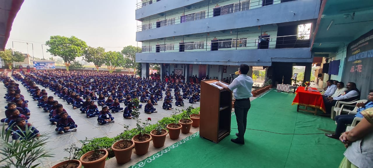Ceremony of Robotics lab21 Kolhapur